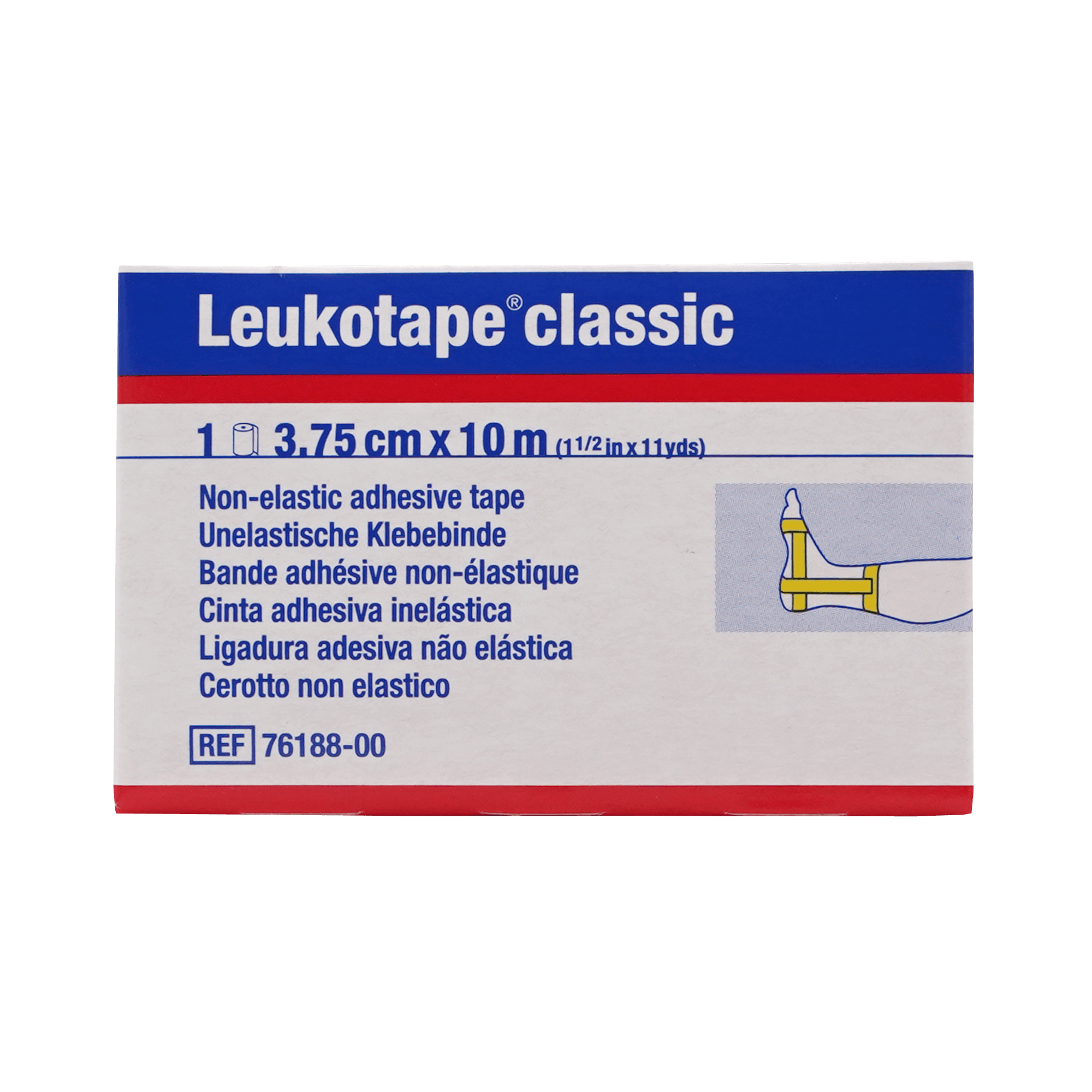 LEUKOTAPE CL 3.75X10M GELB