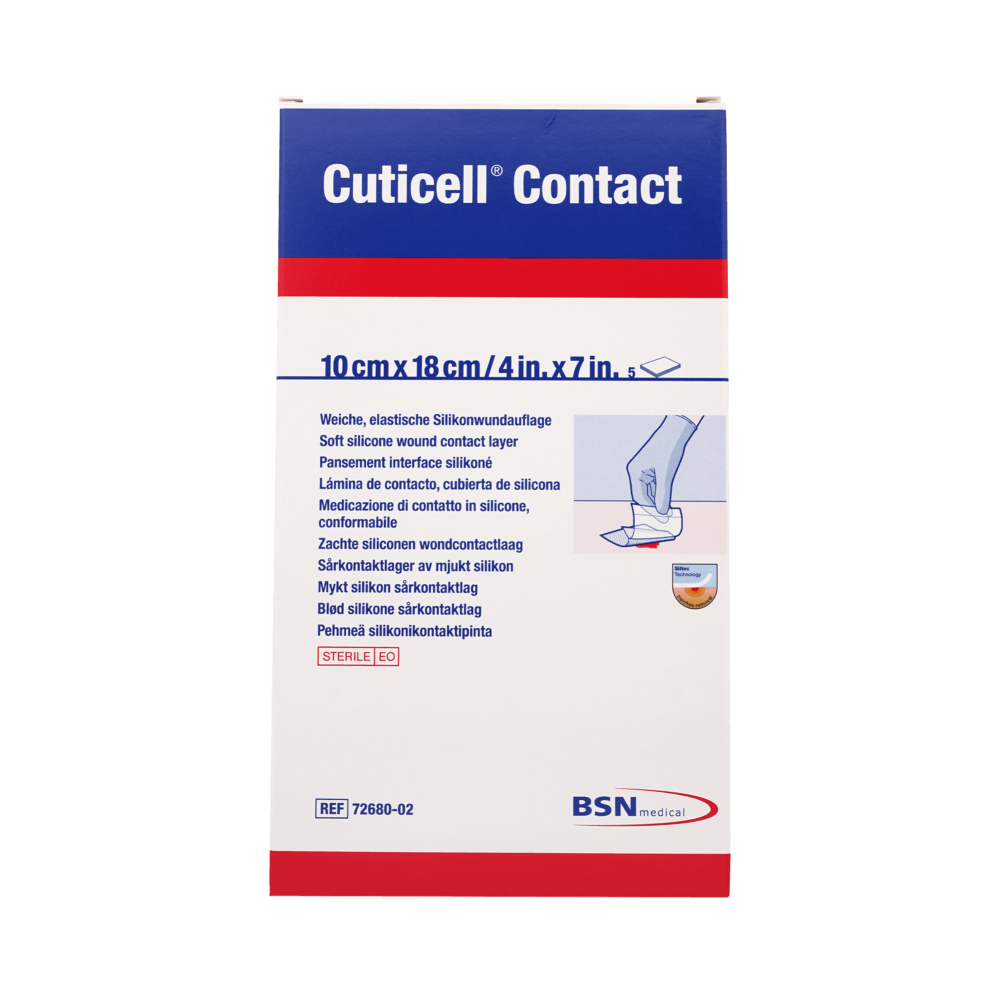 CUTICELL CONTACT 10X18CM