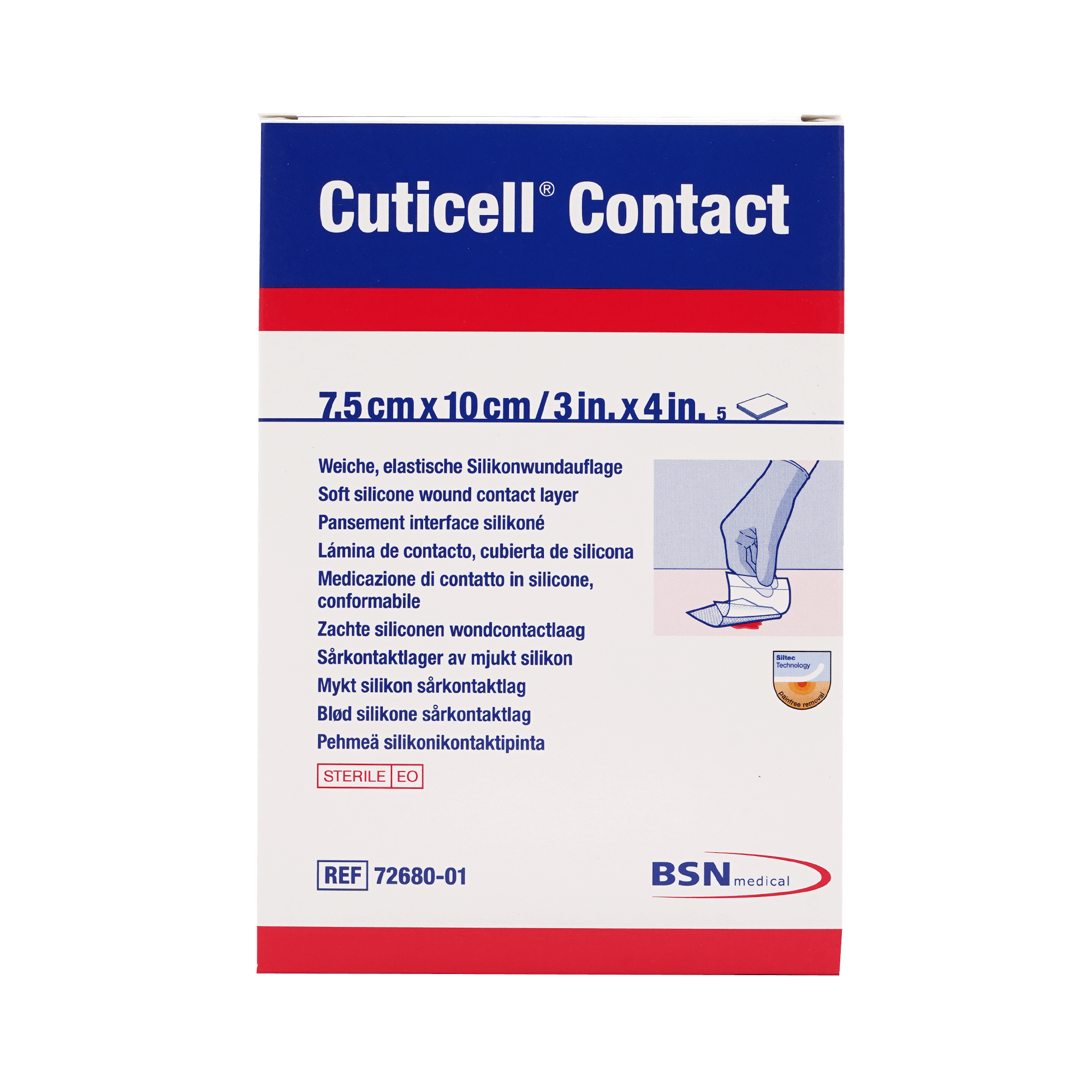 CUTICELL CONTACT 7.5X10CM