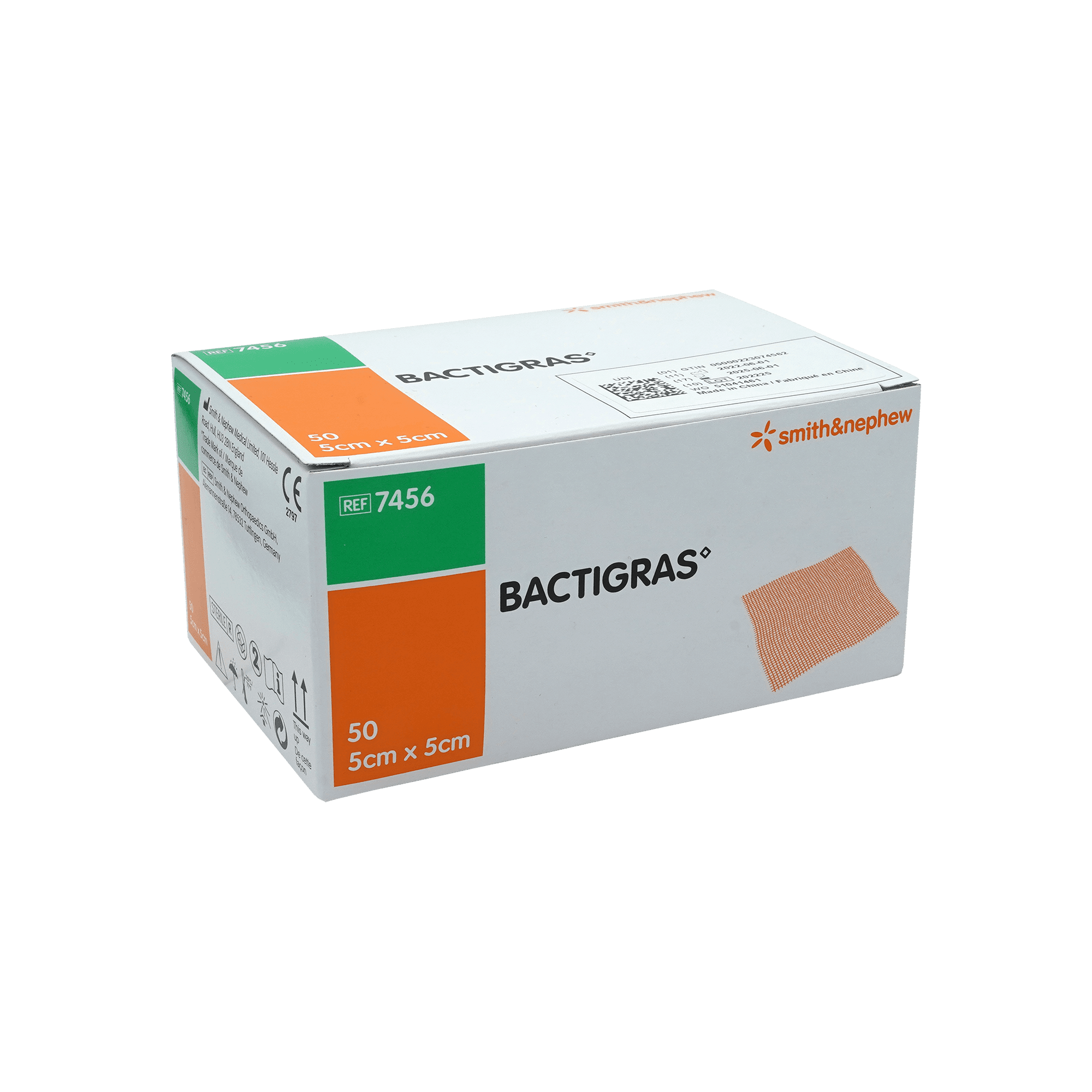 BACTIGRAS 5X5CM